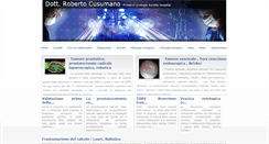 Desktop Screenshot of chirurgiaurologicaroma.com